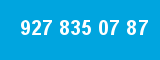 927 835 07 87
